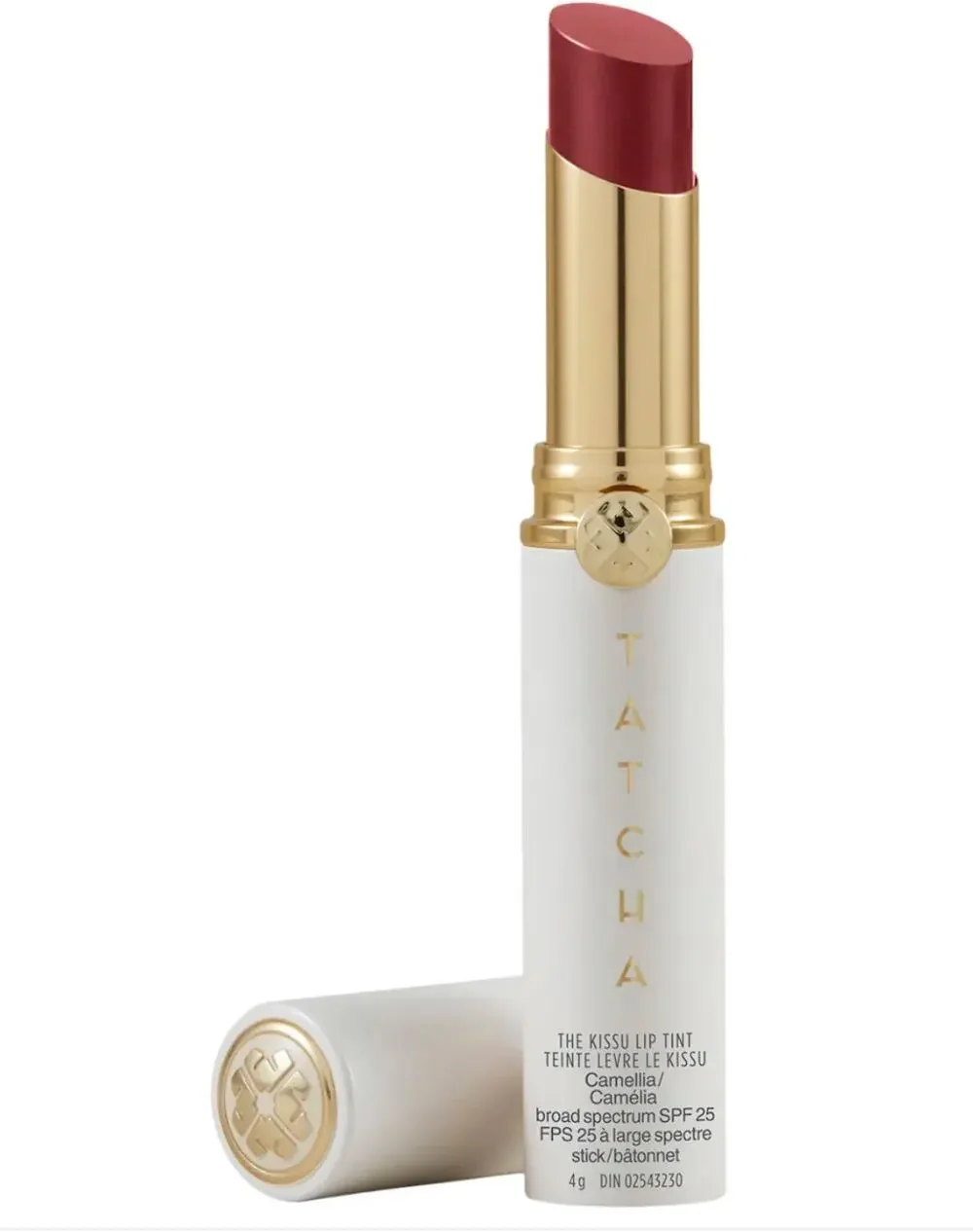 Tatcha The Kissu Lip Tint Camellia SPF 25 New in Box